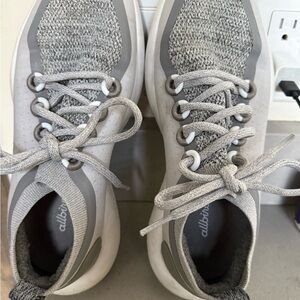 Allbirds Gray and White Women's Sneakers